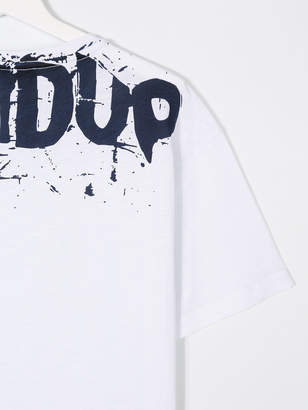 Dondup Kids TEEN logo printed T-shirt