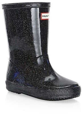 girls black sparkly boots