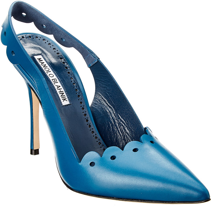 blue manolos