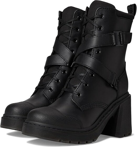 Dr. Martens Chesney Tech Women's Motocross Boots Black : UK 4 (US Women's 6) M, Leather