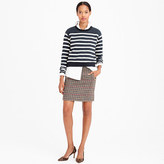 Thumbnail for your product : J.Crew Zip-pocket mini skirt in tweed