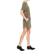 Thumbnail for your product : Anine Bing - Women's Army Silk Dress - Green