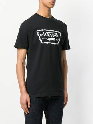 Vans barbed wire logo T-shirt