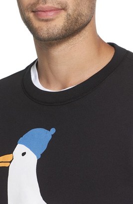 Altru Men's 'Seagull' Graphic Crewneck Sweatshirt