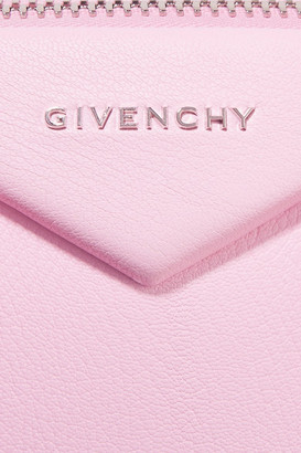 Givenchy Antigona Small Textured-leather Shoulder Bag - Baby pink
