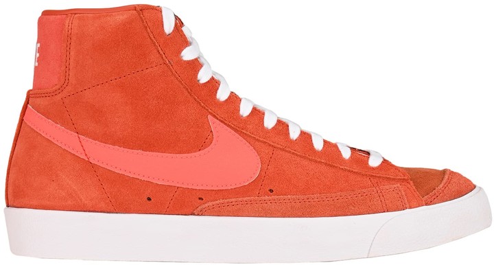 orange high top nikes