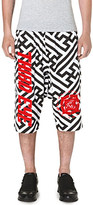 Thumbnail for your product : Kokon To Zai Geometric dropped crotch shorts - for Men