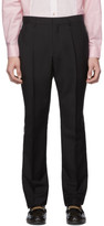 Thumbnail for your product : Burberry Black Side Tape Logo Trousers