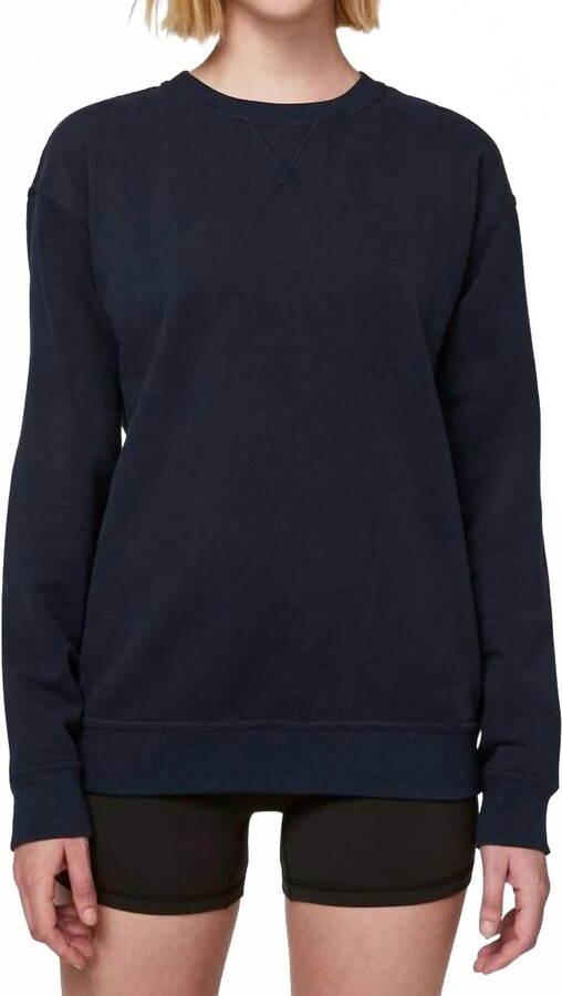 Lululemon All Yours Crew In True Navy