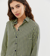 Thumbnail for your product : Glamorous oversized boyfriend shirt in gingham