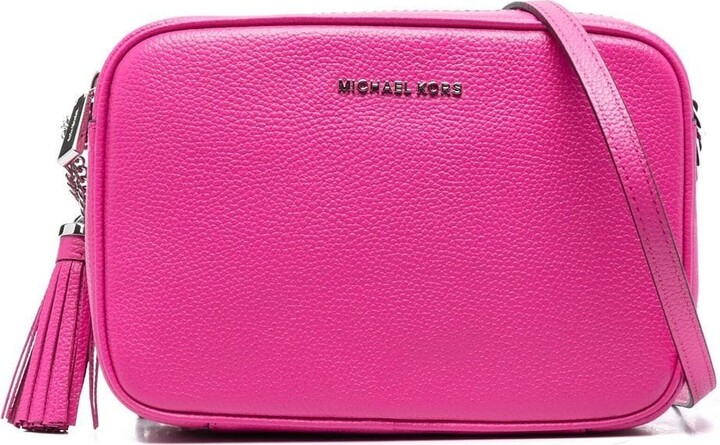 MICHAEL Michael Kors Ginny leather crossbody bag - ShopStyle