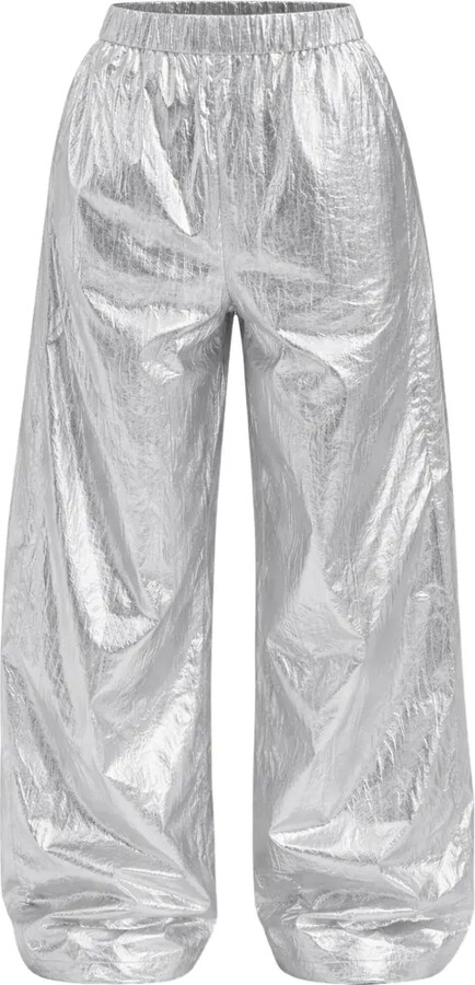 Tibi Winslow metallic trousers