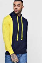 Thumbnail for your product : boohoo Spliced Hoodie