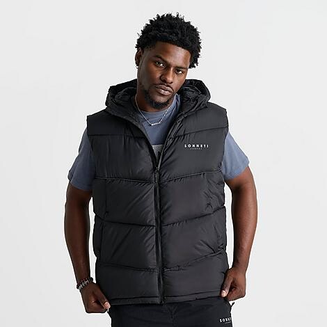 Sonneti Men's Knox Gilet in Black | Size: Small