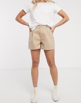 Thumbnail for your product : ASOS Petite DESIGN Petite chino short in stone