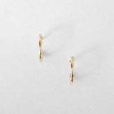 Thumbnail for your product : Steven Alan AERYN SHEIN circle point hoop diamond earrings