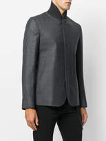 Thumbnail for your product : Emporio Armani ribbed collar jacket