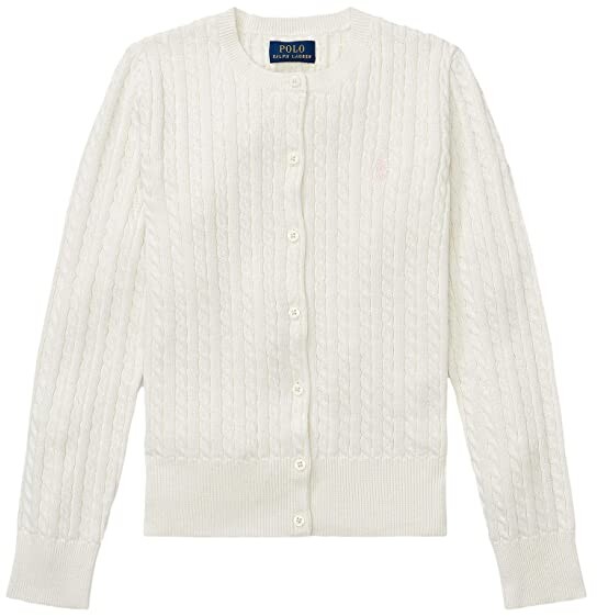 polo big girl cardigan
