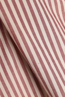 Zimmermann Cutout Striped Broderie Anglaise Cotton Mini Dress