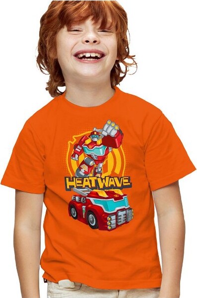 Transformers TransformersHeatwaveKidsTShirtForYouthAthleticHeatherLarge