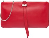 Thumbnail for your product : Miu Miu Nappa leather clutch
