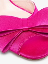 Thumbnail for your product : Charles Jourdan pink Capucine 50 silk satin mules