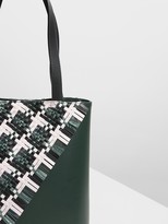Thumbnail for your product : Charles & Keith Woven Tote Bag