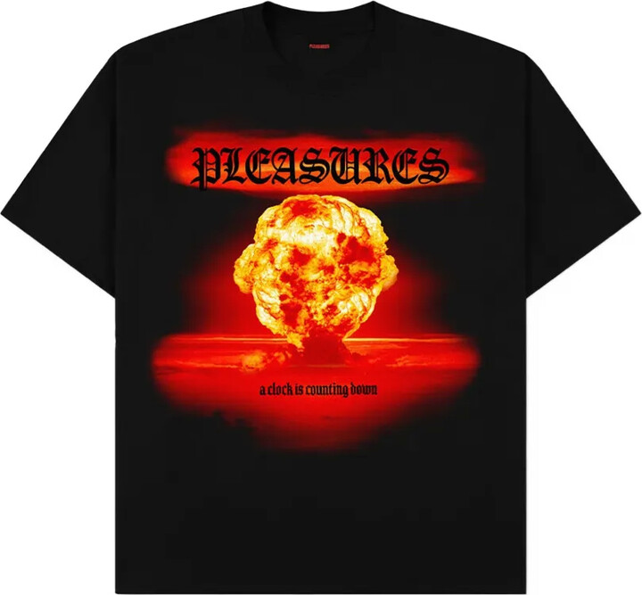 Pleasures printed short-sleeve T-shirt