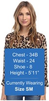 Thumbnail for your product : Christin Michaels Camellia Leopard Blouse