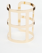 Thumbnail for your product : Warehouse Square Cut Out Cuff Bracelet