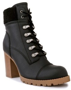 ygritte heeled hiker bootie