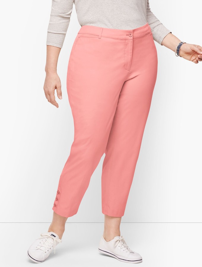 Talbots Perfect Crop Pants Curvy Fit ShopStyle