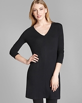 Thumbnail for your product : Majestic Long Sleeve V-Neck Tunic