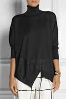 Thumbnail for your product : Stella McCartney Wool and silk-blend turtleneck sweater