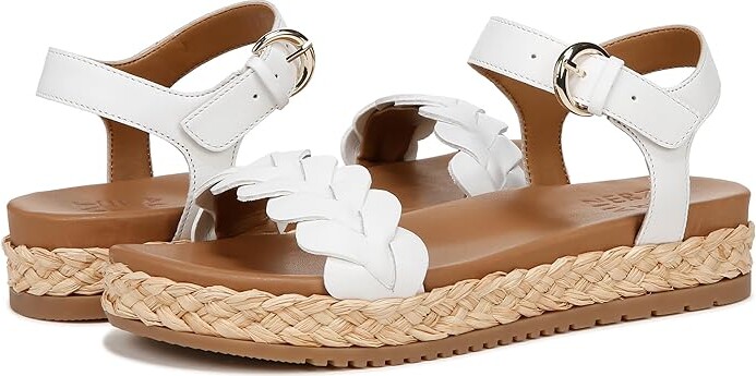 Naturalizer Neila Women's Shoes White Leather : 8 M (B)