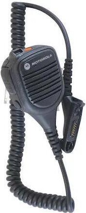MOTOROLA PMMN4065AL Speaker/Microphone, Remote, 1-7/64 in. L