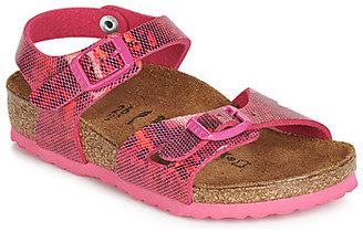 Birkenstock RIO girls's Sandals in Pink