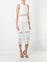 Thumbnail for your product : Jonathan Simkhai layered dress - women - Silk - 2