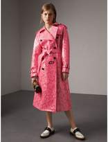 Thumbnail for your product : Burberry Laminated Lace Trench Coat