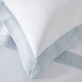 Thumbnail for your product : The White Company Blakely Oxford Pillowcase, White/Blue, Super King