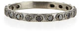 Thumbnail for your product : Armenta Black Diamond Silver Stackable Ring