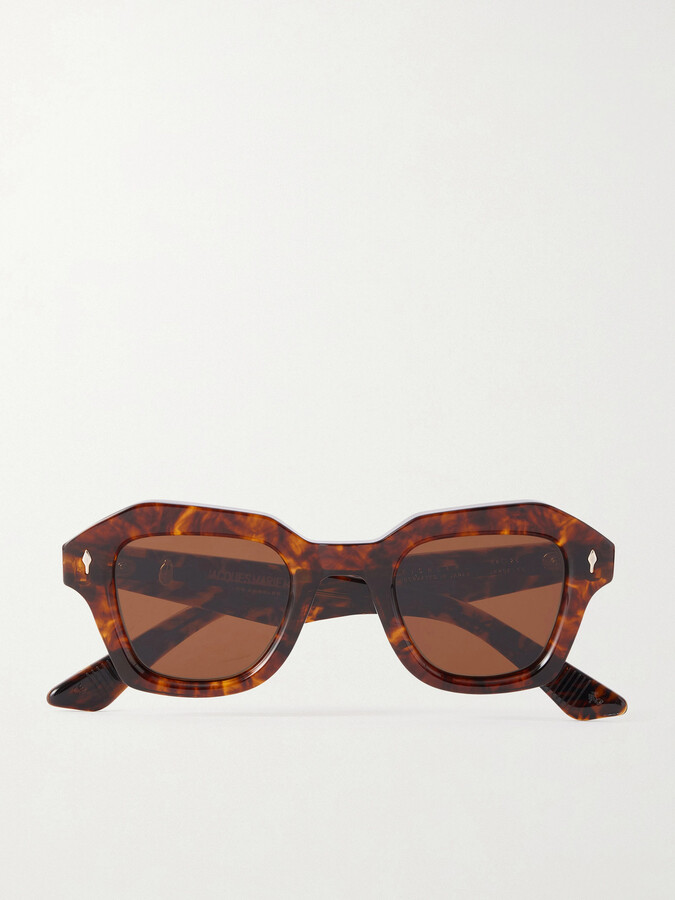 Jacques Marie Mage Eichler Square-frame Tortoiseshell Acetate Sunglasses - One size