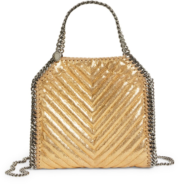 Stella Mccartney Gold Falabella | Shop the world's largest collection 