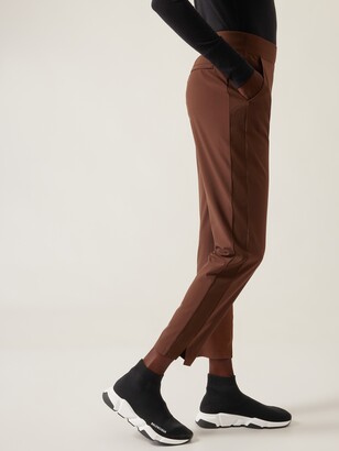 Athleta, Pants & Jumpsuits, Athleta Brooklyn Ankle Pants In Mineral Brown  Size