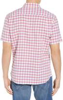 Thumbnail for your product : Tommy Bahama Gingham Del Toro Linen Blend Sport Shirt