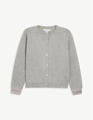 baby silver cardigan