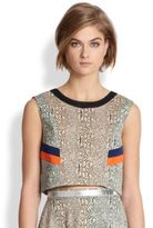 Thumbnail for your product : Python-Print Cropped Vest