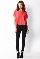 Thumbnail for your product : LOVE21 LOVE 21 Feminine Boxy Top