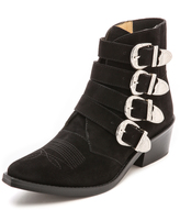 Thumbnail for your product : Toga Pulla Buckled Suede Booties