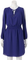 Thumbnail for your product : Apt. 9 Women's Smocked Cold-Shoulder Dress